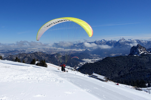 Winterstart vom Breitenberg