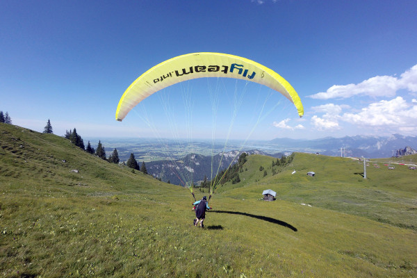 Start in das Vergnügen
