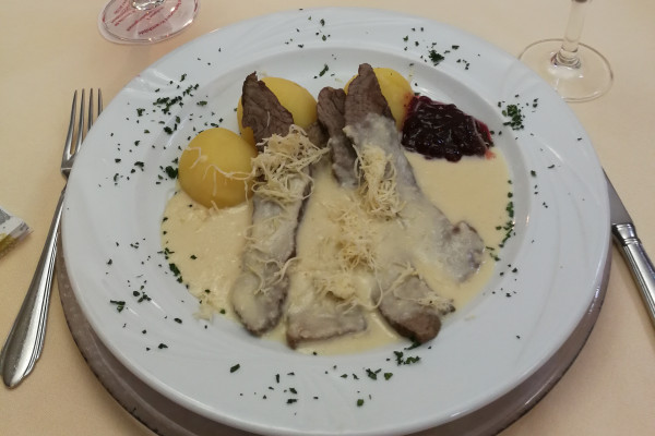 Hauptspeisebeispiel in der 'Kriemhilde'