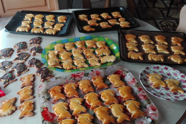 Plätzchen mit Luthers Profil