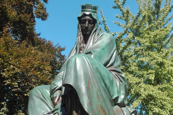 Die trauernde Magdeburg