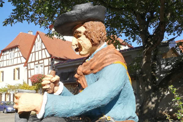 Die Worscht schmeckt gut