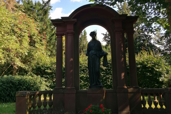 Grabstätte im Schlossgarten Kirchheimbolanden