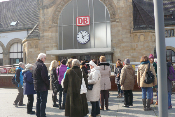 Portal Hauptbahnhof Worms