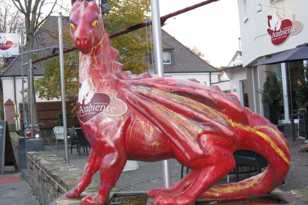 eine der vielen Drachenversionen in Worms