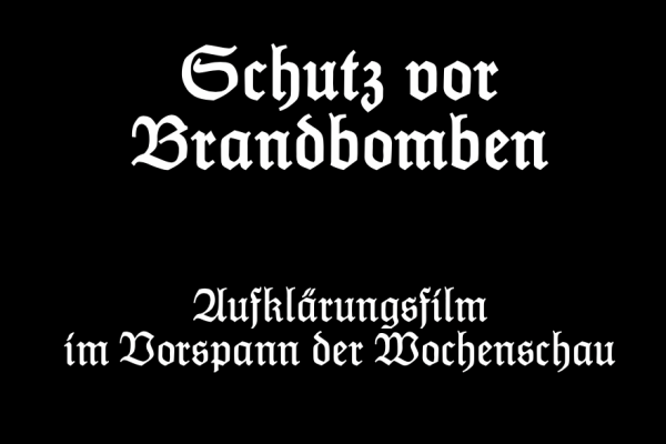 Schutz vor Berandbomben  (im Verkauf und Versand 5,90 €)