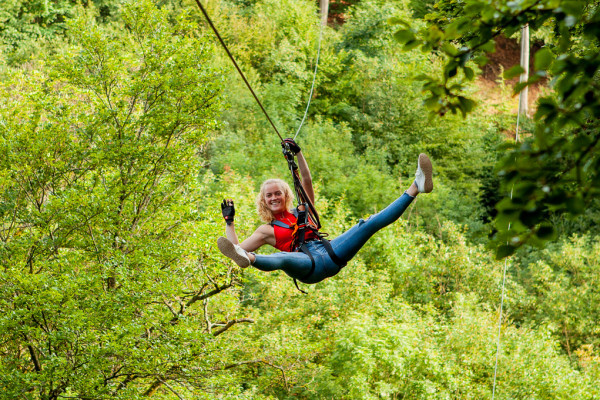 Zipline-Tour EifelAdventures Berlingen
Mega-Zipline II