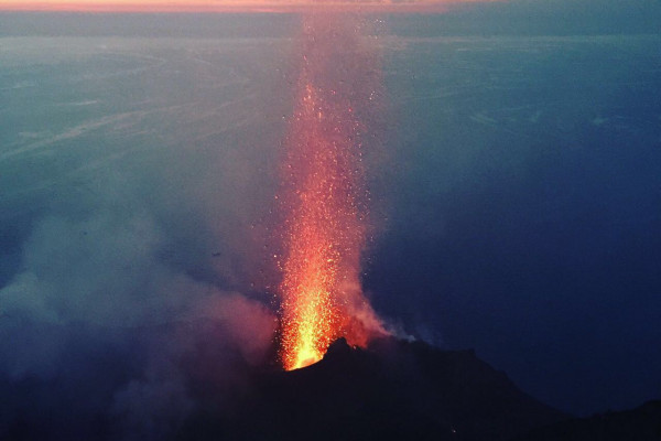 Stromboli von ganz nah