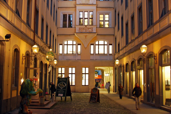 Der Barthels Hof  als typischer Kaufmannsbau.