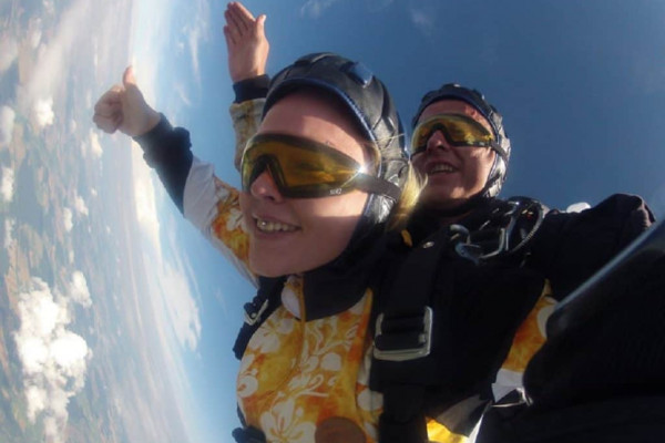 Tandemspringen Geschenk Gutschein Bayern / Cham Oberpfalz