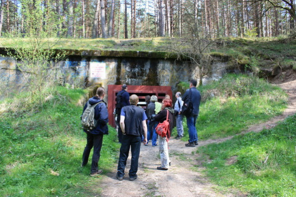Ehemalige Materialzufahrt.