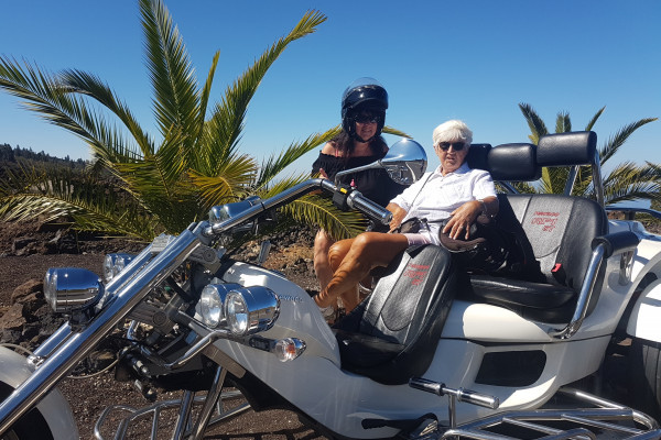 Fahrt durch die jüngsten Lava Felder Teneriffas