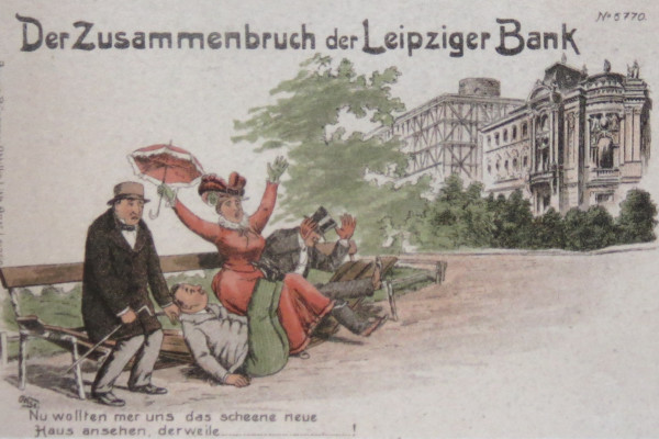 Die Pleite der Leipziger Bank brachte viele Sparer um ihr Vermögen ...