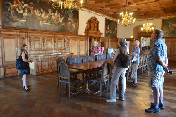 Schlossführung im Schloss Ratibor