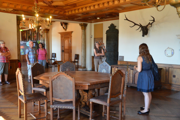 Schlossführung im Schloss Ratibor