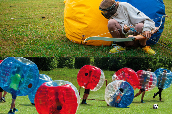 Arrow Tag & Bubble Fußball Bayern