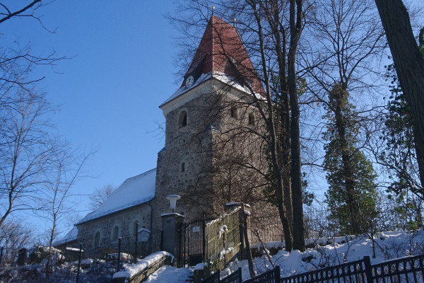 Die Hohen Thekla, eine der ältesten Kirchen in Sachsen.