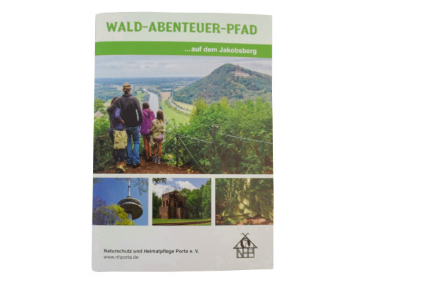 Broschüre Wald-Abenteuer-Pfad Vorderseite