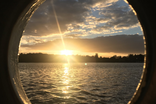 Sonnenuntergang auf der Havel