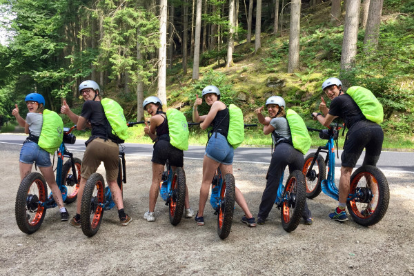 Private geführte Gruppentour mit dem E-Scooter Beaufort