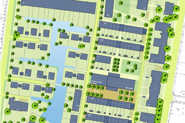 Das neue Wohngebiet wird vorgestellt