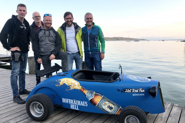 Spass mit den Jungs im Wenckstern auf der Country Tour zum Starnberger See