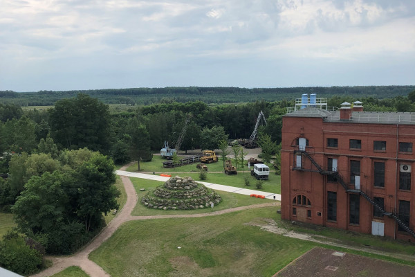 Ausblick von der Energiefabrik Knappenrode