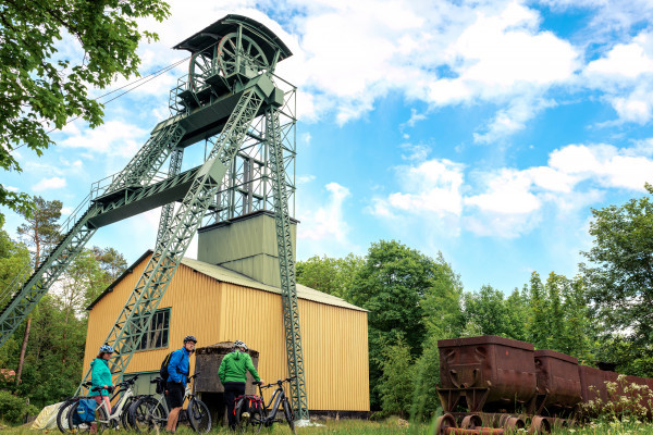 Auch der Ottiliaeschacht wird angefahren