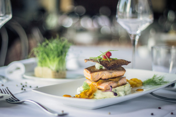 Lachs gegrillt