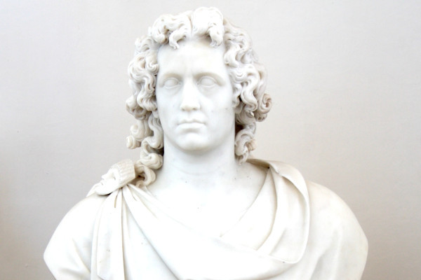 Goethe als Griechischer Poet, Büste von Alexander Trippel