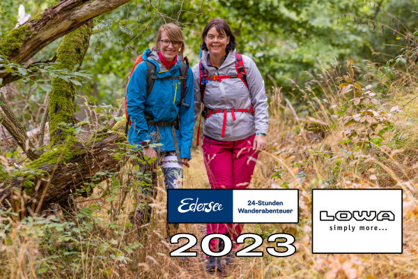 24-Stunden Wanderabenteuer Edersee 2023 presented by LOWA