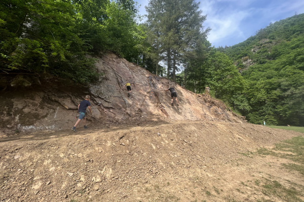 Übungsklettersteig Übungsklettersteig