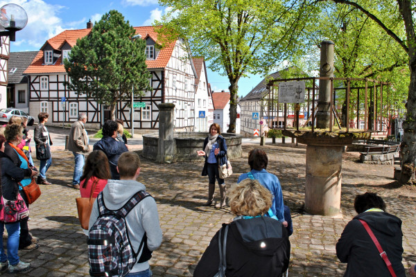 Altstädter Marktplatz mit Pranger