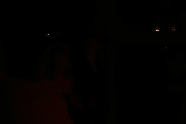 Eindruck vom Dunkeldinner
