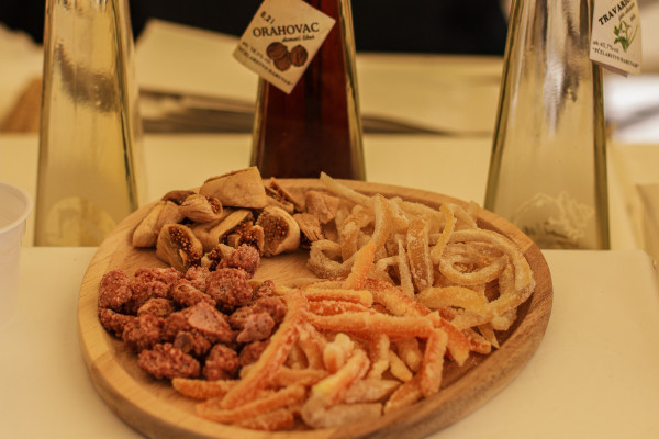 Dalmatinische Spezialitäten auf dem Markt von Split