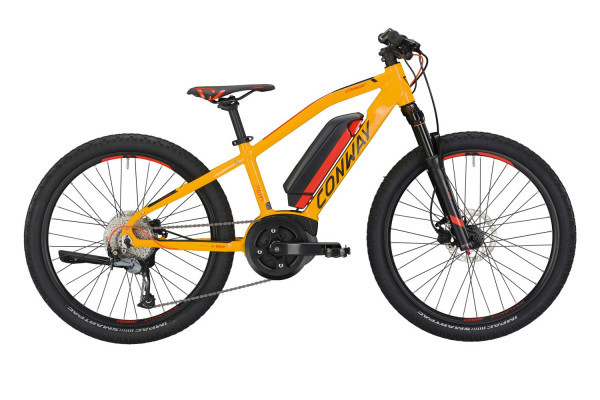 Motoren von: BOSCH, YAMAHA, Bafang
Akku 300 - 400 Wh, je nach System 
