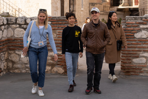 Split Guide Private Führung Diokletianpalast für Familien