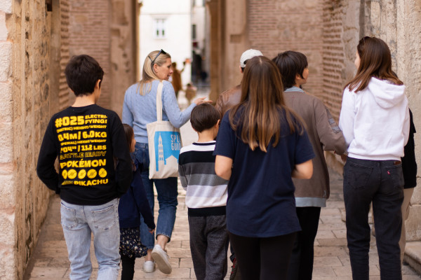 Split Guide Private Führung Diokletianpalast für Familien