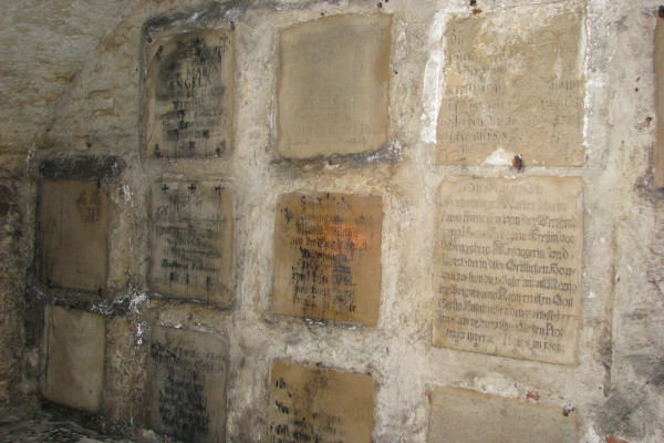 Gruft unter der Klosterkirche