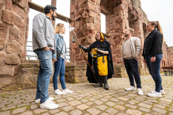 Auf der Burg Nideggen