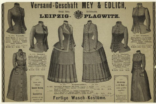 Mey & Edlich - eines der bekanntesten Textilfirmen.