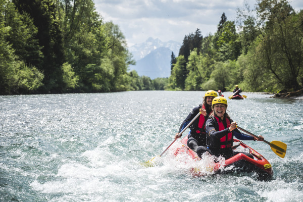 Toller Spaß beim Rafting mit MAP-Erlebnis