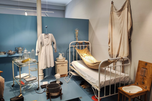 Das Museum erzählt auch etwas über die Psychiatrie.