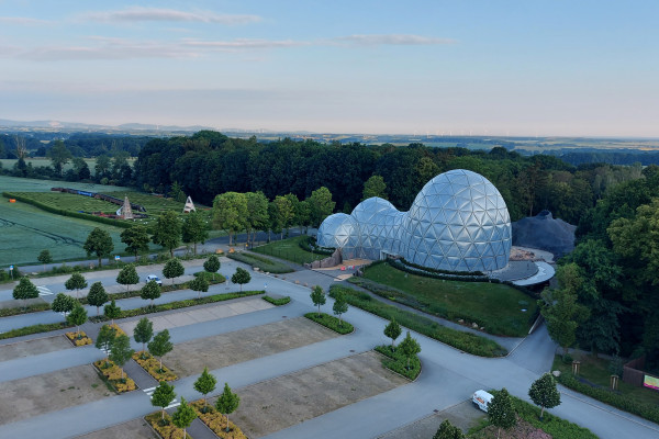 Saurierpark Kleinwelka von oben