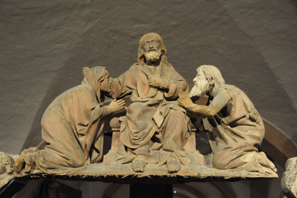 Die Deesisgruppe des Westlettners des Naumburger Meisters