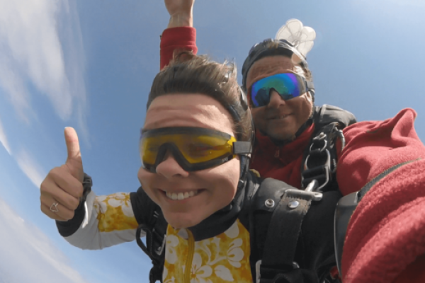 Fallschirmsprung Muttertag Tandem Fallschirmspringen Bayern Österreich