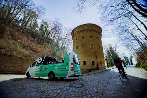 Luxembourg City Tour with the minibus in the City 8