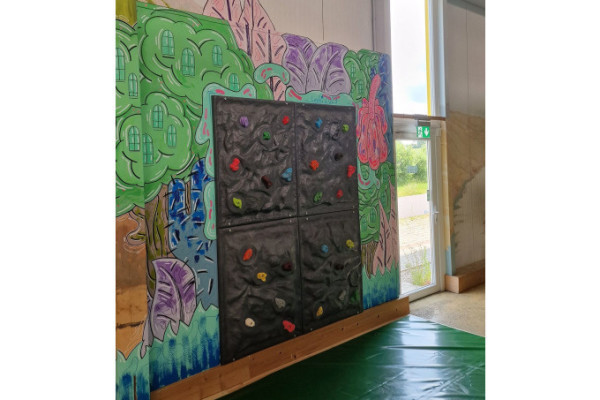 kleine Kletterwand kleine Kletterwand