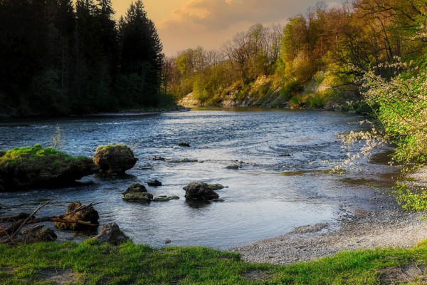 Innehalten und die Natur genießen.