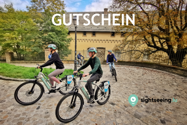 Gutschein Geführte E-Bike Tour, sightseeing.lu